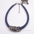 Корью бисер сетка Stardust ожерелье античный колье для девушки